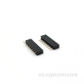 Conector hembra 8P de paso de 2,0 mm